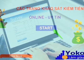 Top 10 trang web khảo sát kiếm tiền online uy tín nhất hiện nay